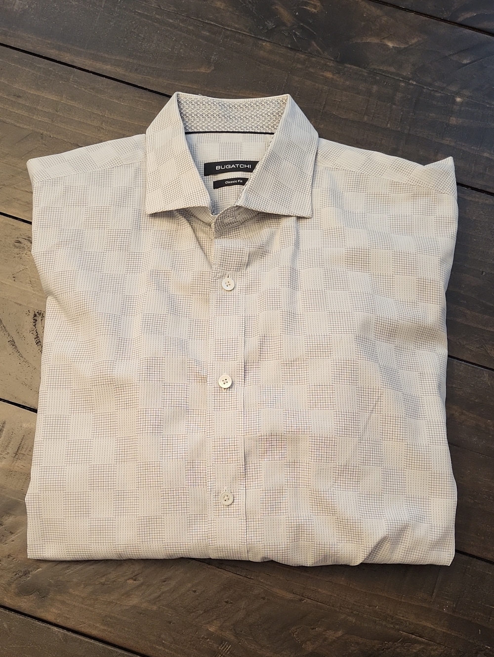 Bugatchi Classic Fit Cotton Casual Button Down Shirt